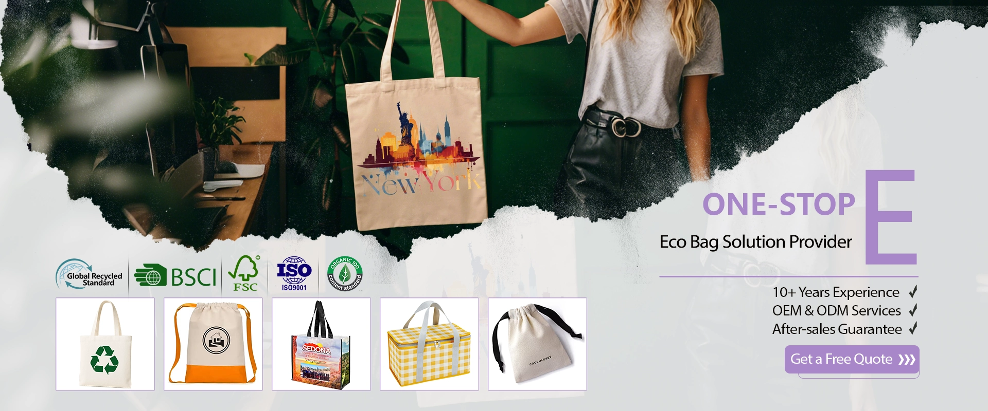 Rpet -laukkujen valmistaja