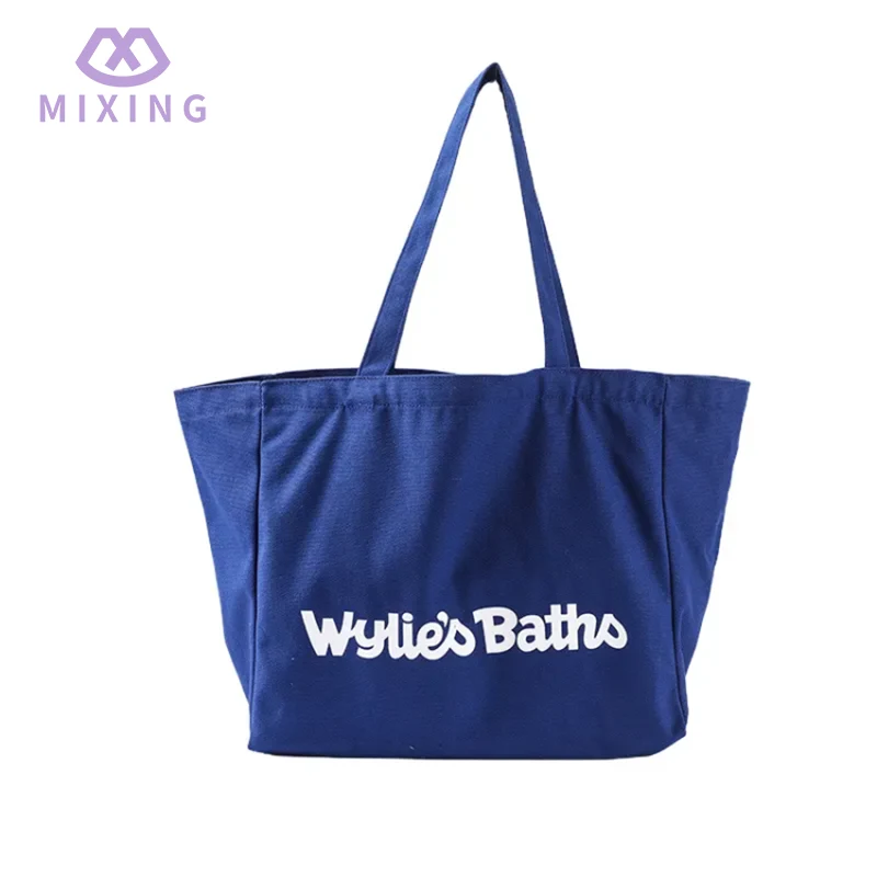 Puuvillainen viikonloppulaukku