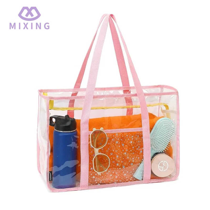 Clear Beach Tote Bag for Women