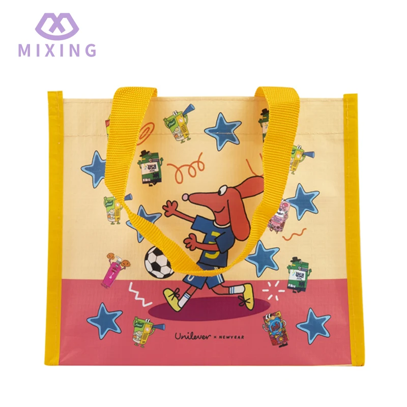 PP Woven lunch tote bag