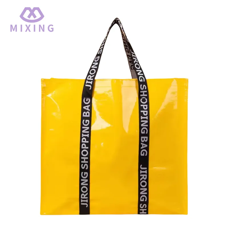 Suuri PP kudottu naisten ostoskassi