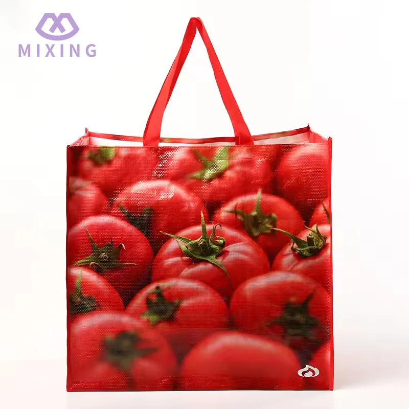 PP kudottu ruokalaukku