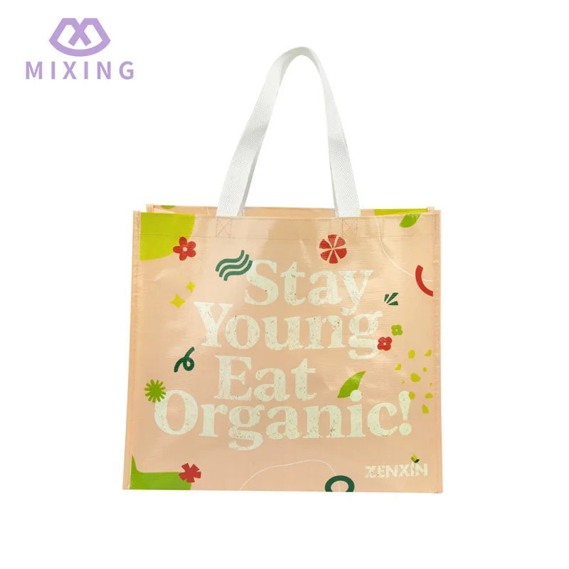 PP kudottu matkamuistolaukku